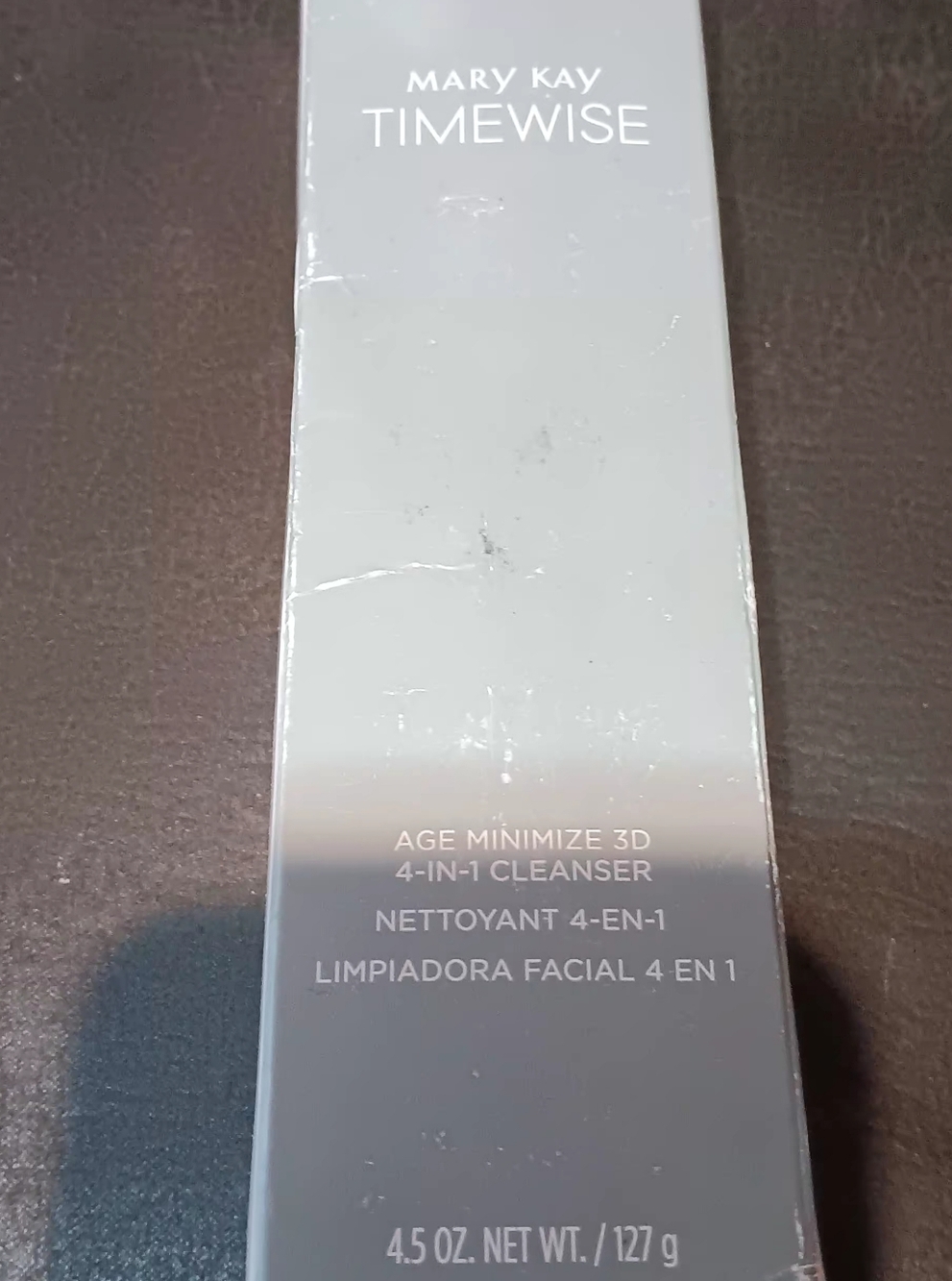 Mary Kay TimeWise Cleanser - White and Silver Packaging
